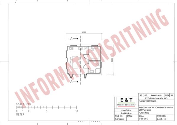 Planritning 1.0 Vallda